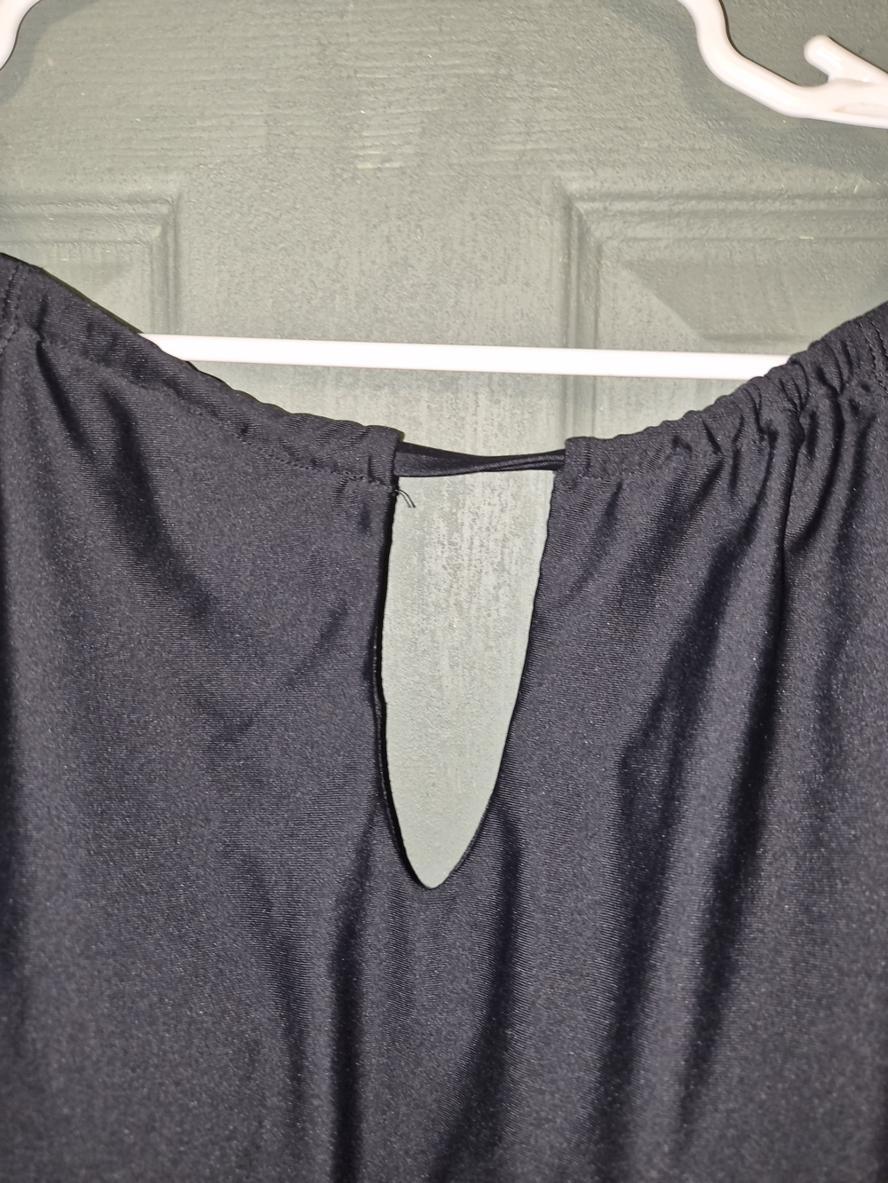 Time and Tru Women's Tank Romper Swimsuit - Picture 4 of 7